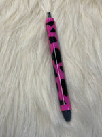 Pink CowPrint Pen