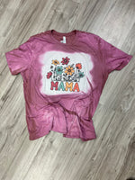 Floral Mama Bleached Tee